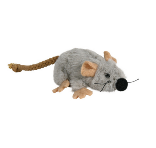 Trixie - Kattleksak Mus Grå 7 cm