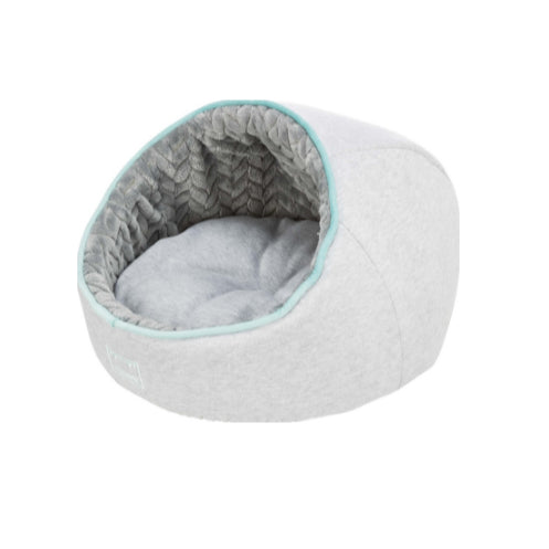 Trixie - Junior Igloo, ø 40 × 27 cm, ljusgrå/mintgrön