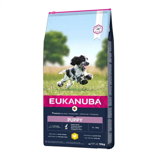 Eukanuba - Puppy Medium Breed Kyckling