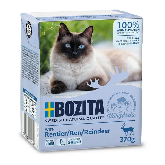 Bozita - Katt, Bitar i sås Ren 370 g