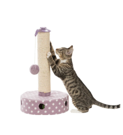 Junior klösmöbel, fleece, ø 26 × 47 cm, ljuslila