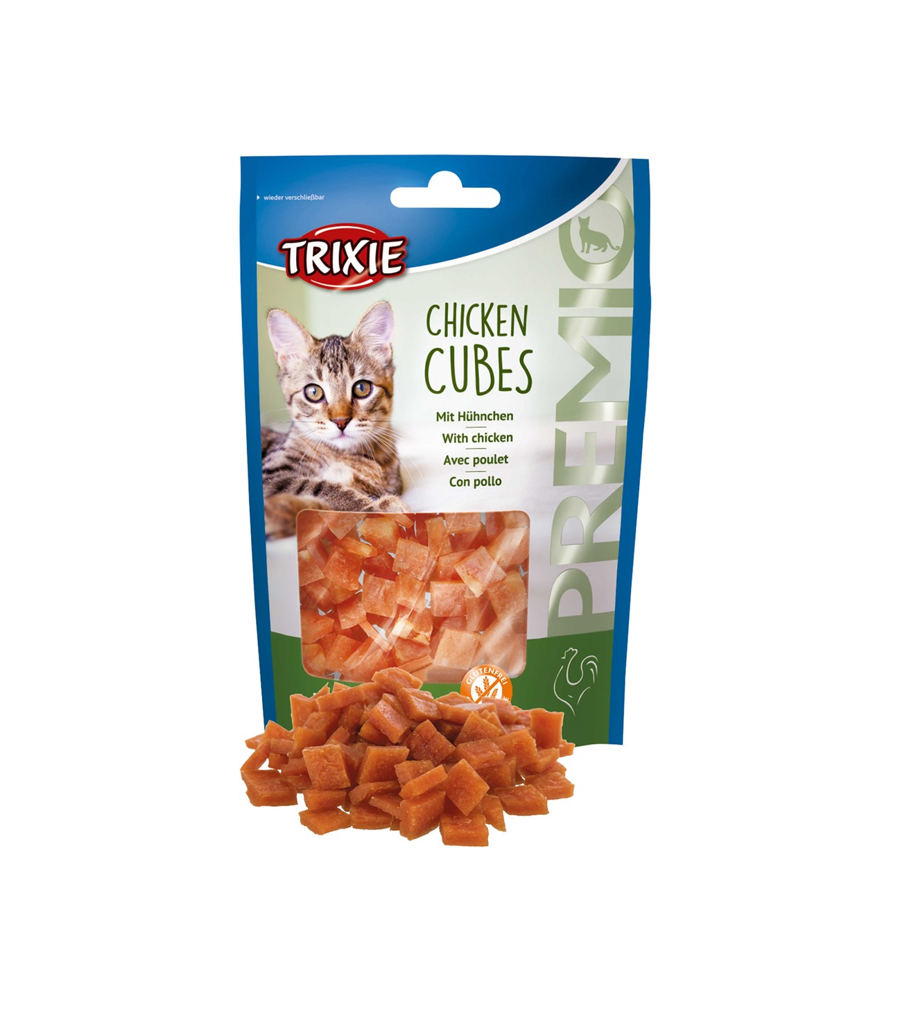 Trixie - PREMIO Chicken Cubes, 50 g