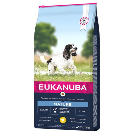 Eukanuba - Dog Mature Medium Breed Chicken