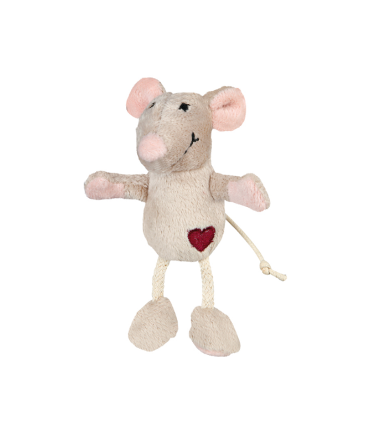 Trixie - Plyschmus 11 cm, beige