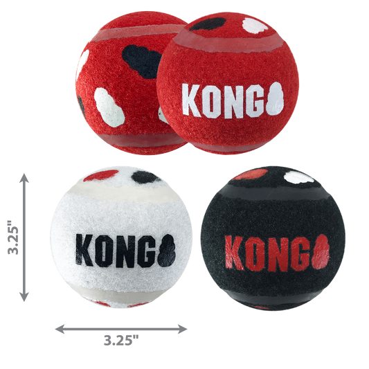 KONG - Signature Sportbollar 2-pk Large