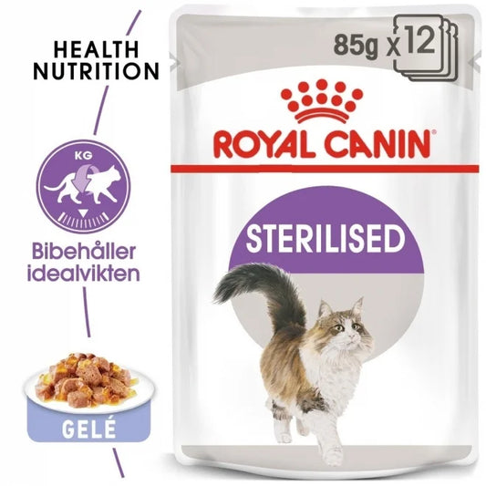 Royal Canin - Katt, Sterilised Jelly 12x85 g