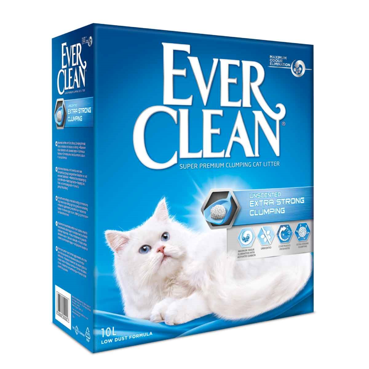  Ever Clean - Unscented Extra Strong Clumping 10 L