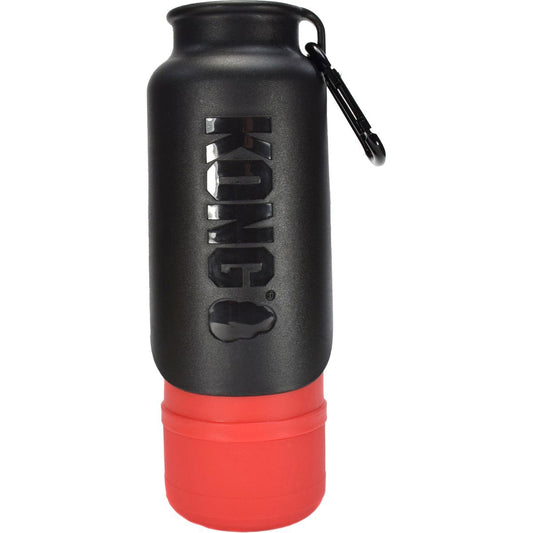 Kong - H2O Rostfri Vattenflaska Isolerad 740ml Röd