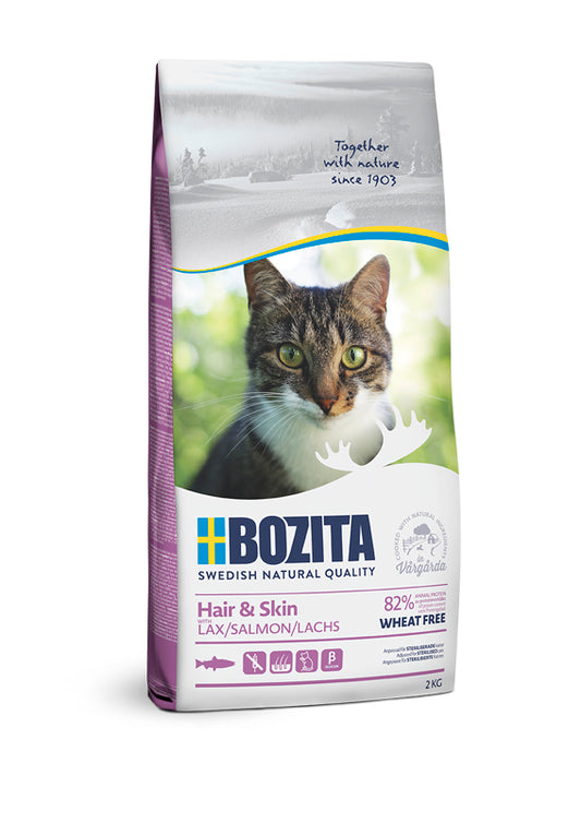 Bozita - Katt, Hair & Skin Wheat Free Salmon