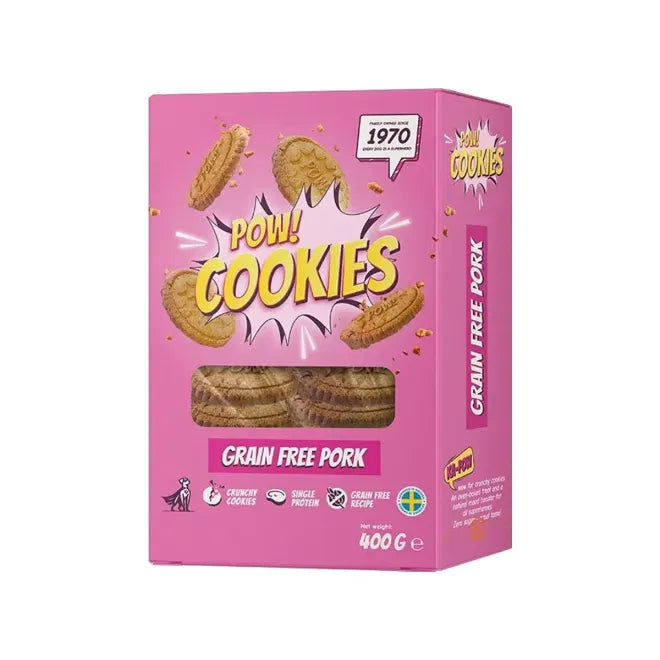 POW! Dog Cookie GF Pork 400 g