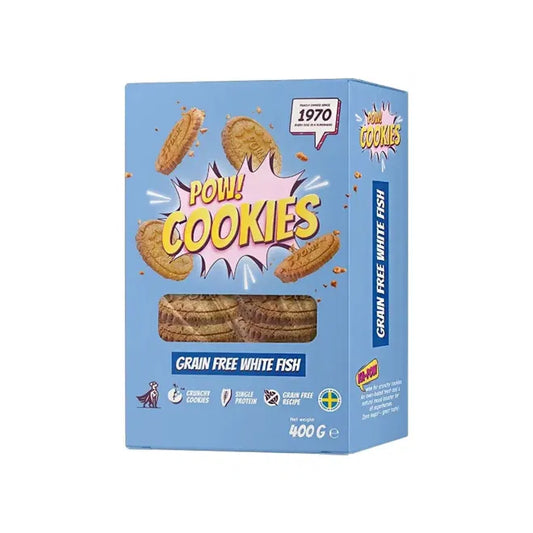 POW! Dog Cookie GF Whitefish 400 g