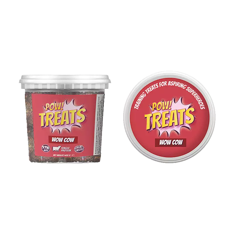  POW! Treats Rewarding WoW Cow 400 g