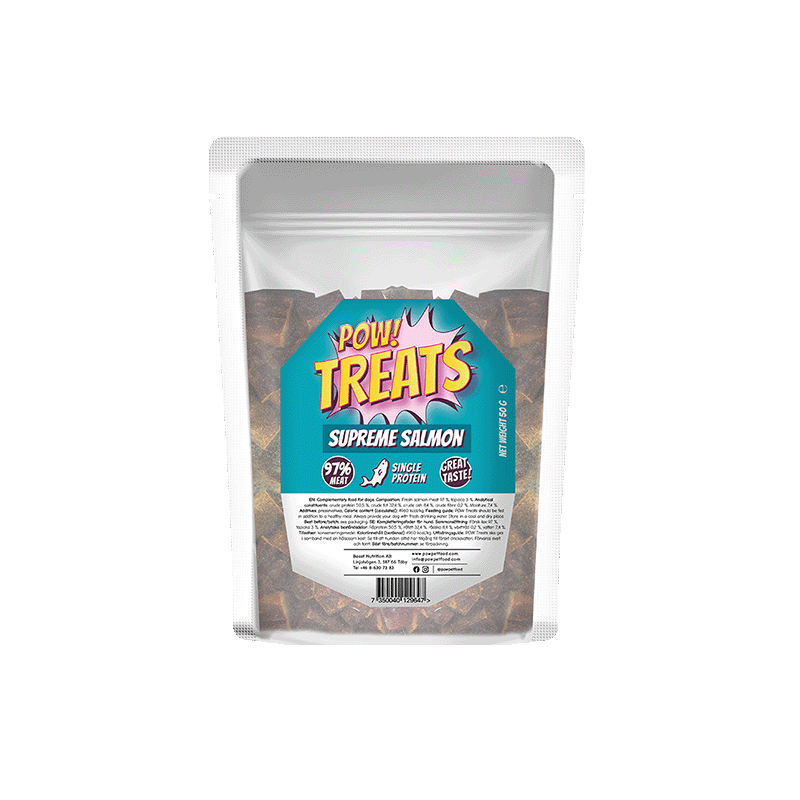 POW! Treats Rewarding Salmon 50 g