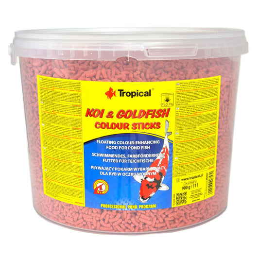 Tropical - Koi & Goldfish Colour Sticks - 11L