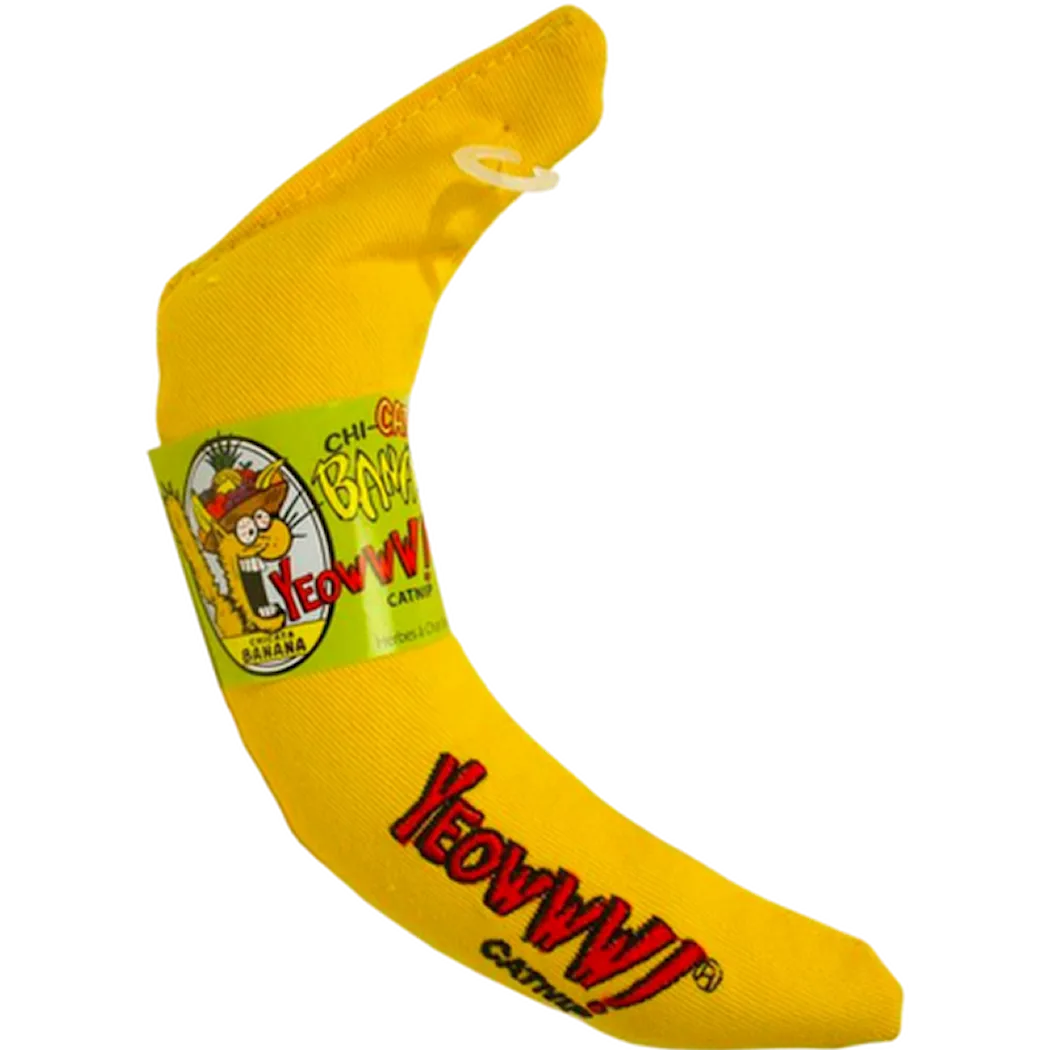 Yeowww - Catnip Cat Toy Banana Banana 17,5cm